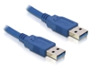 Picture of Delock Cable USB 3.0 type A male  USB 3.0 type A male 0.5 m blue