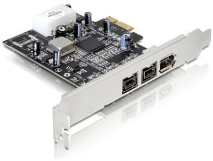 Picture of Delock PCI Express Card  2 x external FireWire B + 1 x external FireWire A