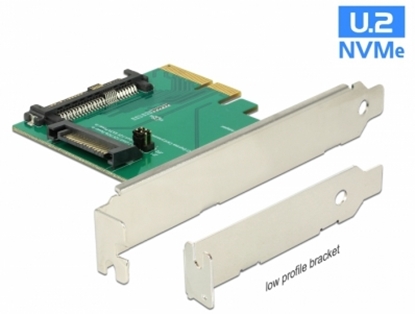 Picture of Delock PCI Express x4 Card > 1 x internal U.2 NVMe SFF-8639 male