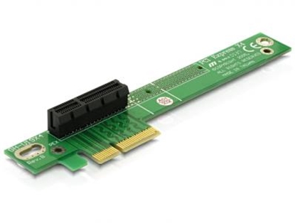 Picture of Delock Riser card PCI Express x4 angled 90 left insertion
