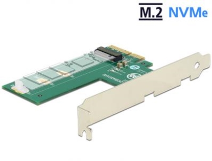 Picture of PCI Express x4 Card  1 x internal NVMe M.2 Key M â cross format
