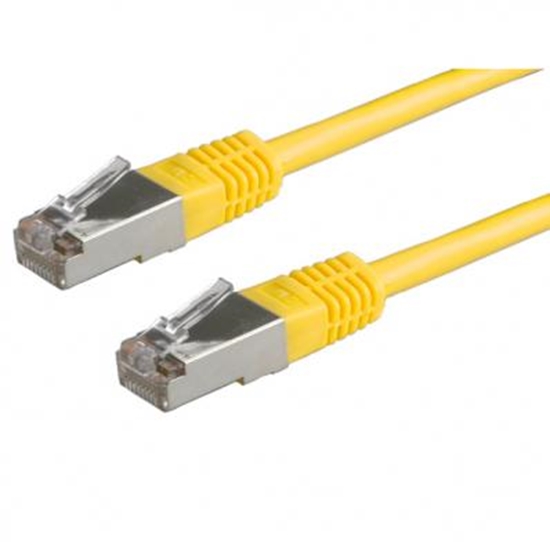Picture of ROLINE FTP Patch Cord Cat.5e, yellow 2 m