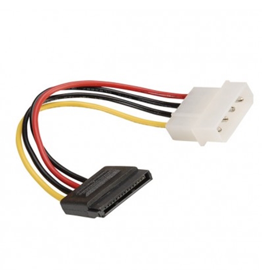 Picture of ROLINE Power Adapter Cable, 4-Pin HDD to SATA 0.15 m