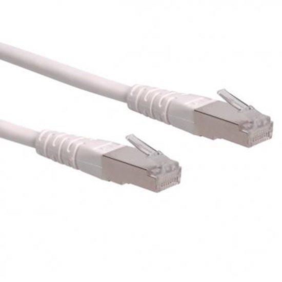 Picture of ROLINE S/FTP (PiMF) Patch Cord, Cat.6, white 1.5 m