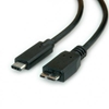 Picture of ROLINE USB 3.1 Cable, C-Micro B, M/M 0.5 m