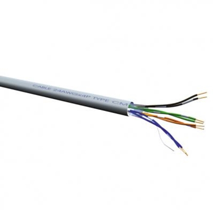 Изображение ROLINE UTP Cable Cat.6, Solid Wire, AWG24, halogen-free, grey 300 m