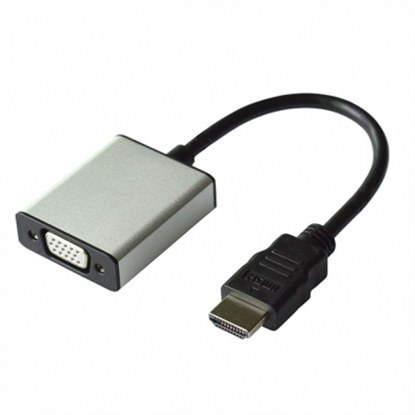 Изображение VALUE Cableadapter, HDMI - VGA+Audio, M/F, (Stereo)