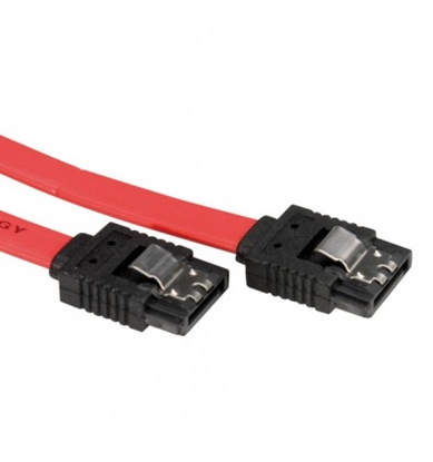 Picture of VALUE Internal SATA 6.0 Gbit/s Cable with Latch 0.5 m