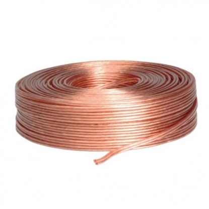 Изображение VALUE Loudspeaker Cable, transparent, 1.5mm², 100 m roll