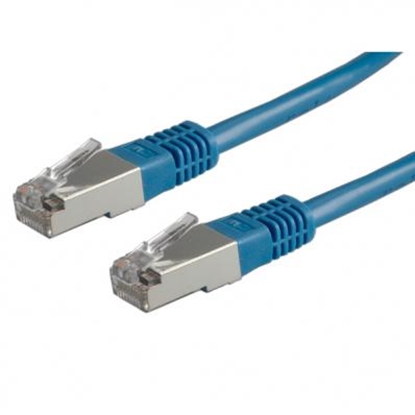 Picture of VALUE S/FTP (PiMF) Patch Cord Cat.6, blue 3 m