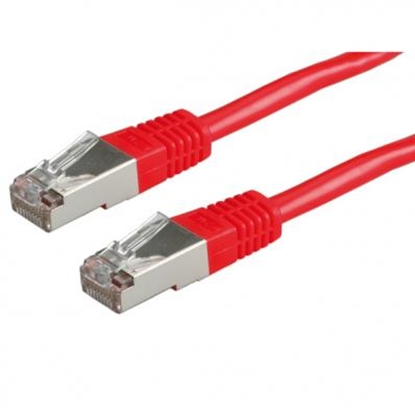 Picture of VALUE S/FTP (PiMF) Patch Cord Cat.6, red 10 m