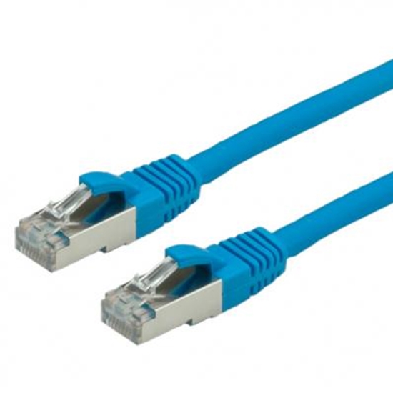 Picture of VALUE S/FTP Patch Cord Cat.6 (Class E), halogen-free, blue, 3 m