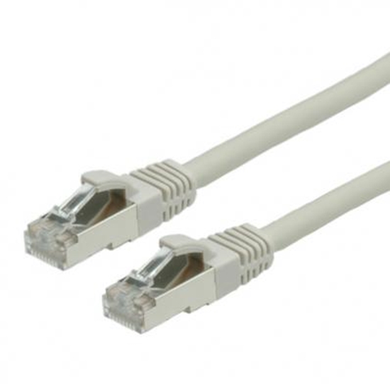 Picture of VALUE S/FTP Patch Cord Cat.6, halogen-free, grey, 0.5 m