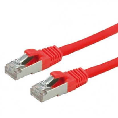 Picture of VALUE S/FTP Patch Cord Cat.6, halogen-free, red, 2m