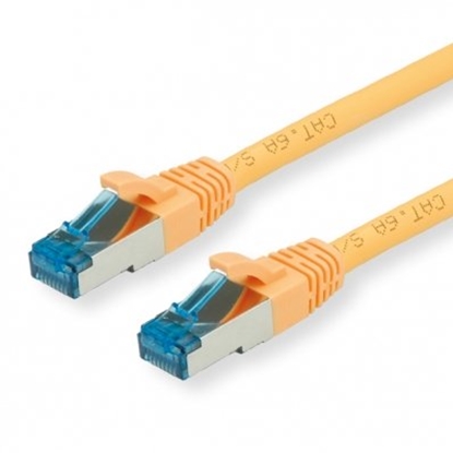 Picture of VALUE S/FTP Patch Cord Cat.6A, yellow, 1.0 m
