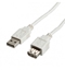Изображение VALUE USB 2.0 Cable, Type A-A, M/F 3 m