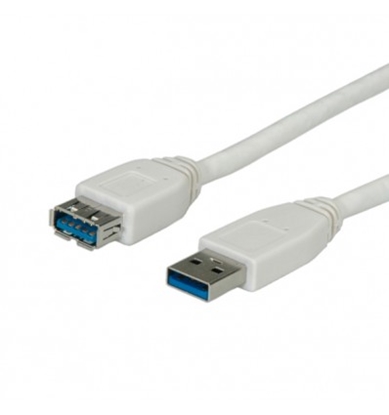 Attēls no VALUE USB 3.0 Cable, Type A M - A F 0.8 m