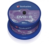 Picture of 1x50 Verbatim DVD+R 4,7GB 16x Speed, matt silver