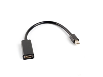 Изображение Adapter mini DisplayPort (M) -> HDMI (F) na kablu 