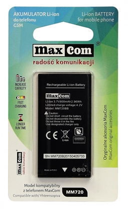 Picture of Bateria Maxcom LI-ION MM720 (AKUMULATORMAXCOMMM720)
