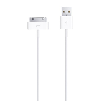Изображение Kabel USB Apple USB-A - Apple 30-Pin 1 m Biay (MA591ZM/C)