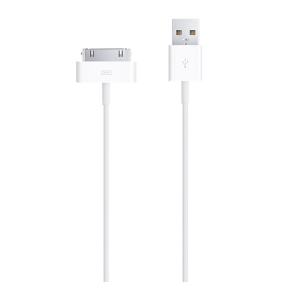 Изображение Kabel USB Apple USB-A - Apple 30-Pin 1 m Biay (MA591ZM/C)
