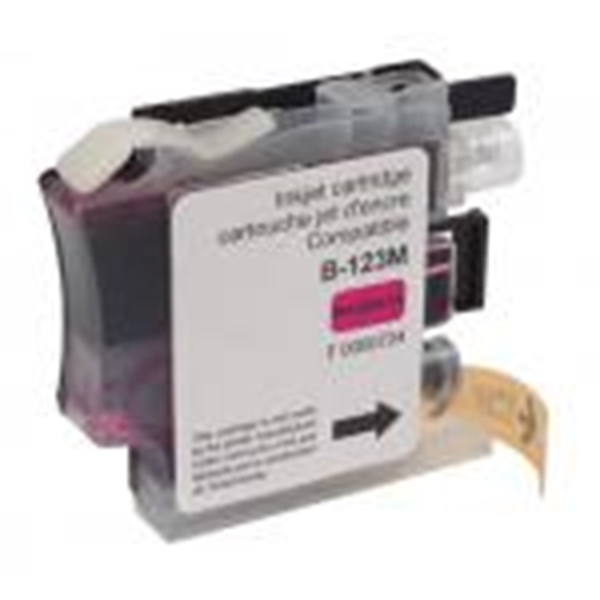 Изображение BG kārtridžs Brother LC123/121/125/127 10ml.sarkans