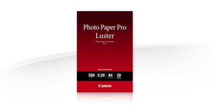 Attēls no Canon LU-101 A 4 Photo Paper Pro Luster 260 g, 20 Sheets