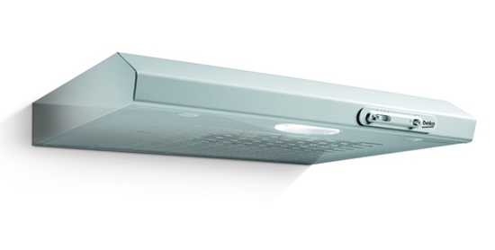 Picture of Beko CFB 5310 W cooker hood Wall-mounted White 125 m³/h D