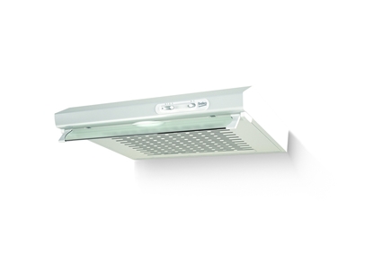 Attēls no Beko CFB 6310 W cooker hood Wall-mounted White 160 m³/h D