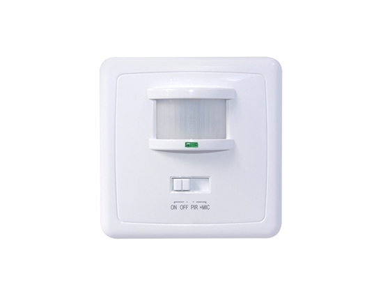 Изображение Czujnik ruchu i dźwięku ścienny pir mic MCE18