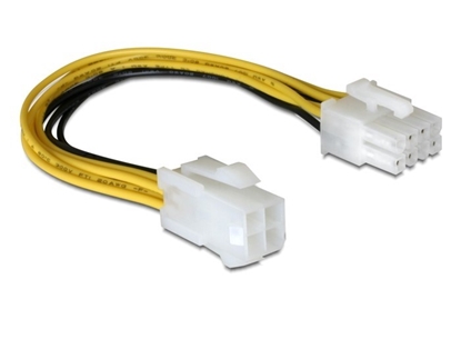 Изображение Delock Cable Power 8pin EPS  4pin ATXP4