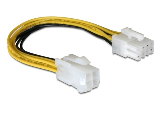 Picture of Delock Cable Power 8pin EPS  4pin ATXP4