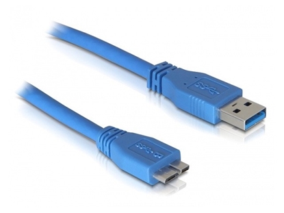 Attēls no Delock Cable USB3.0 A  Micro USB3.0  1m