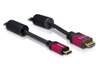 Picture of Delock Cable High Speed HDMI with Ethernet A-male  mini C-male 5 m