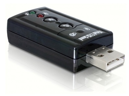 Pilt Delock USB Sound Adapter 7.1