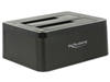 Picture of Delock Dual Docking Station SATA HDD > USB 3.0 with Clone Function