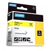 Picture of Dymo Rhino Label IND, Vinyl 12 mm x 5,5 m black to white
