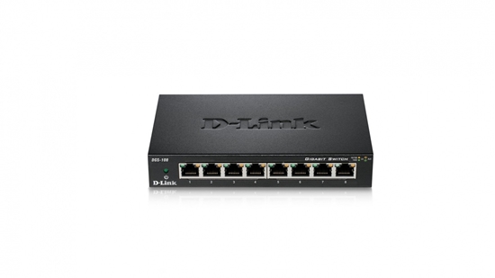 Picture of D-Link DGS-108/E 8-Port unmanaged Gigabit Switch