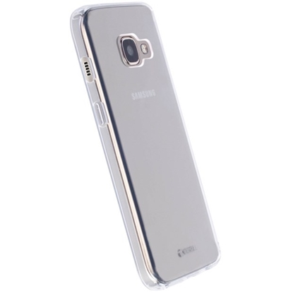 Изображение Krusell Bovik Clear Silicone Case For Samsung A320 Galaxy A3 (2017) Transparent