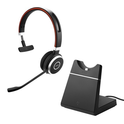 Attēls no Jabra Evolve 65 MS Mono Headset Head-band Bluetooth Black