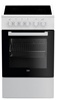 Picture of BEKO Electric Cooker FSS57000GW, Depth 50 cm, White