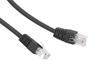 Picture of PATCH CABLE CAT6 UTP 0.5M/BLACK PP6U-0.5M/BK GEMBIRD