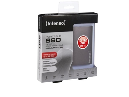 Attēls no Intenso externe SSD 1,8    512GB USB 3.0 Aluminium Premium