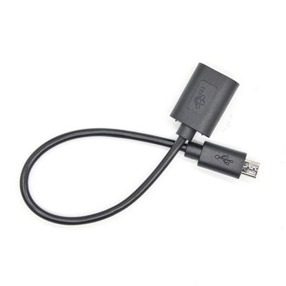 Picture of Kabel OTG 15cm czarny