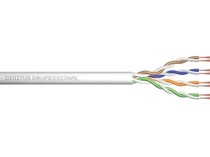 Attēls no Digitus Cat.5e U/UTP installation cable, 305 m, simplex, Eca
