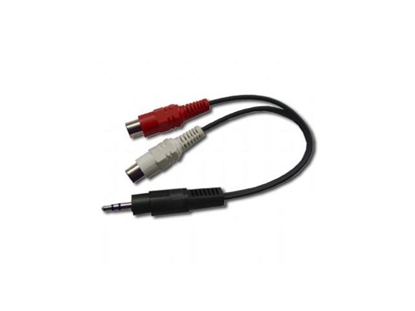 Изображение Kabelis Gembird 3.5mm Jack - 2xRCA