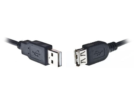 Picture of Kabelis Gembird USB Male - USB Female 3m Black