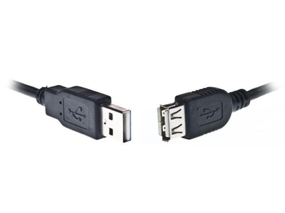 Изображение Kabelis Gembird USB Male - USB Female 4.5m Black