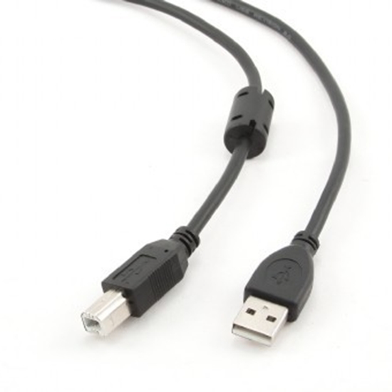 Изображение Kabelis Gembird USB Male - USB Male B 4.5m Black